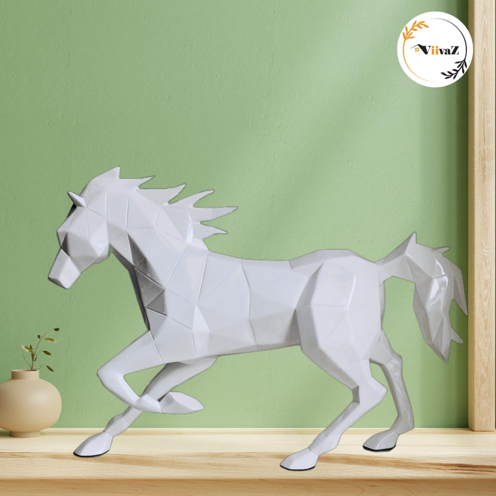 Running Hercules Horse Sculpture