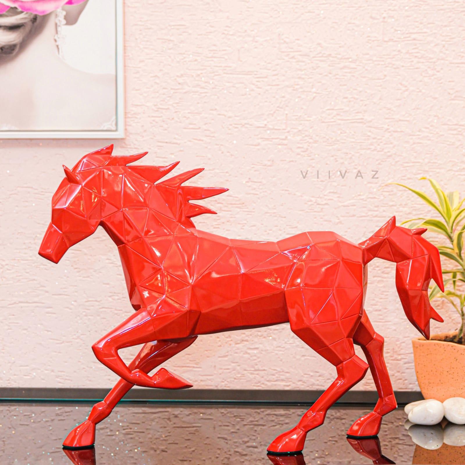 Running Hercules Horse Sculpture