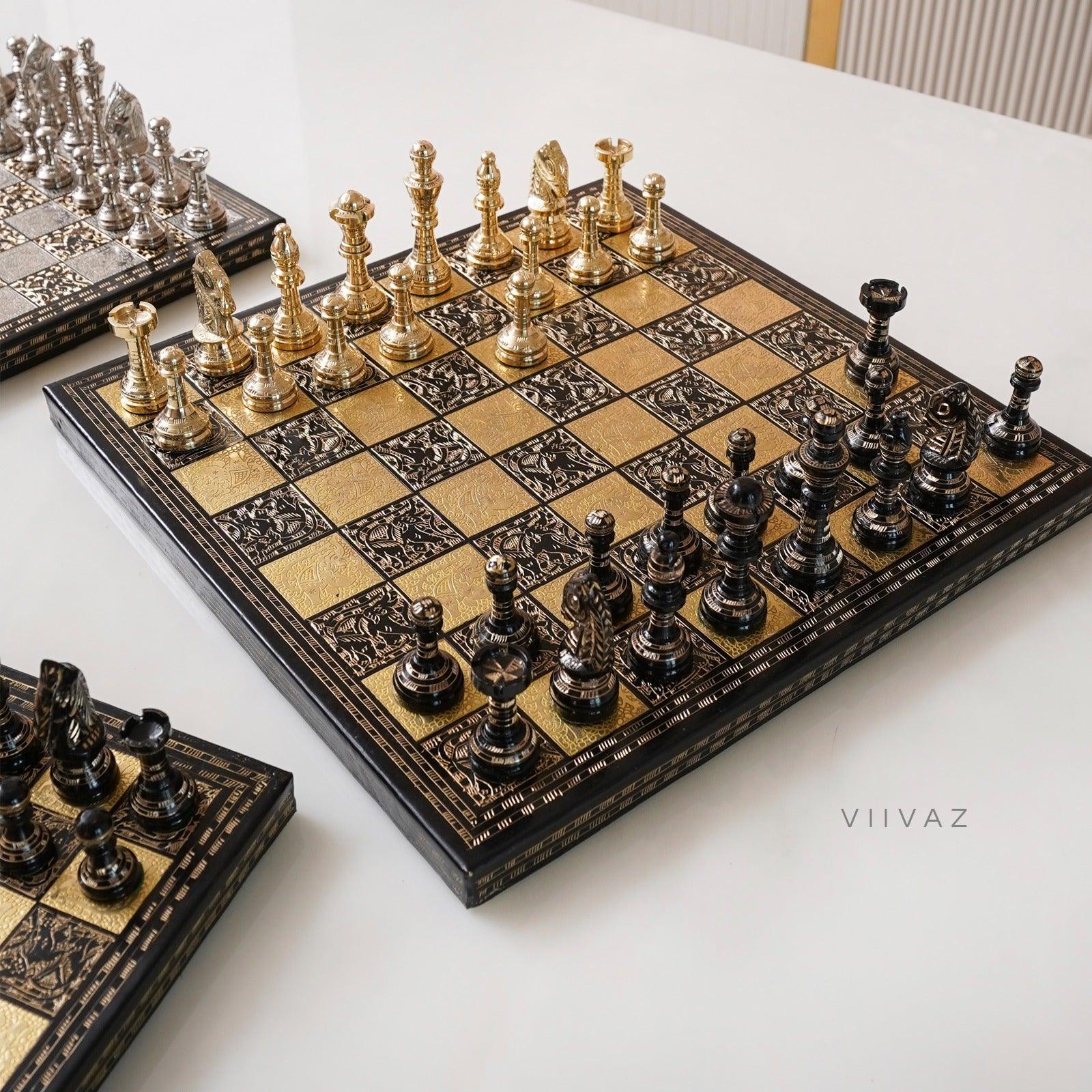 Luxury Brass Chess