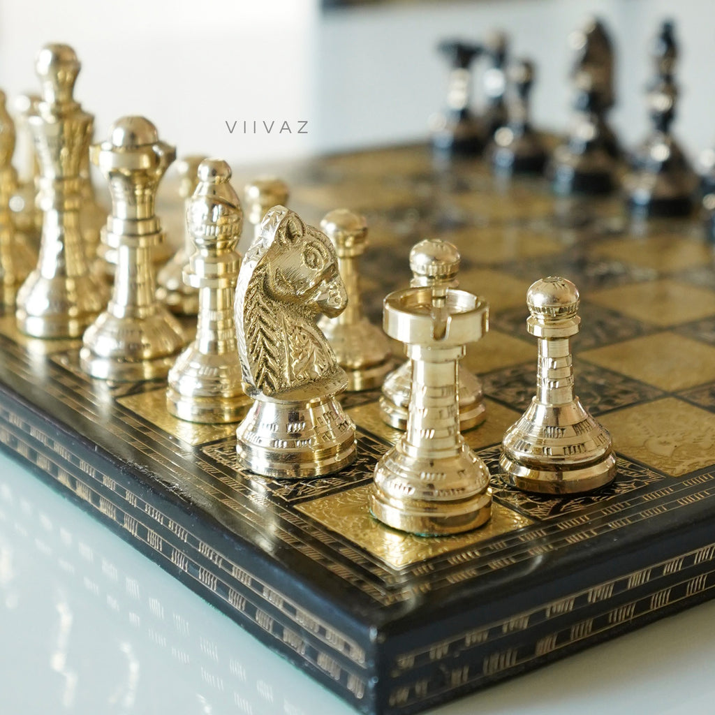 Luxury Brass Chess