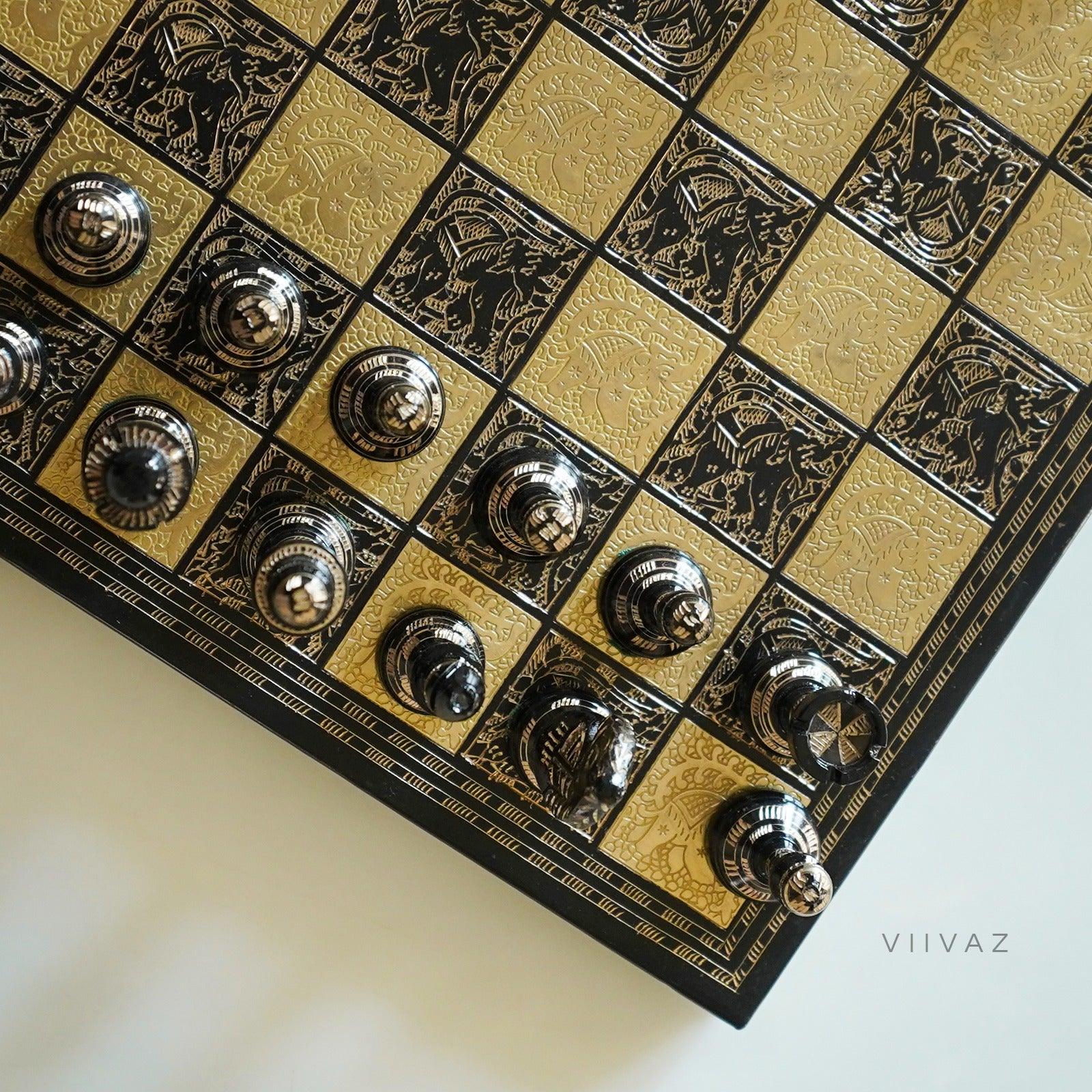 Luxury Brass Chess