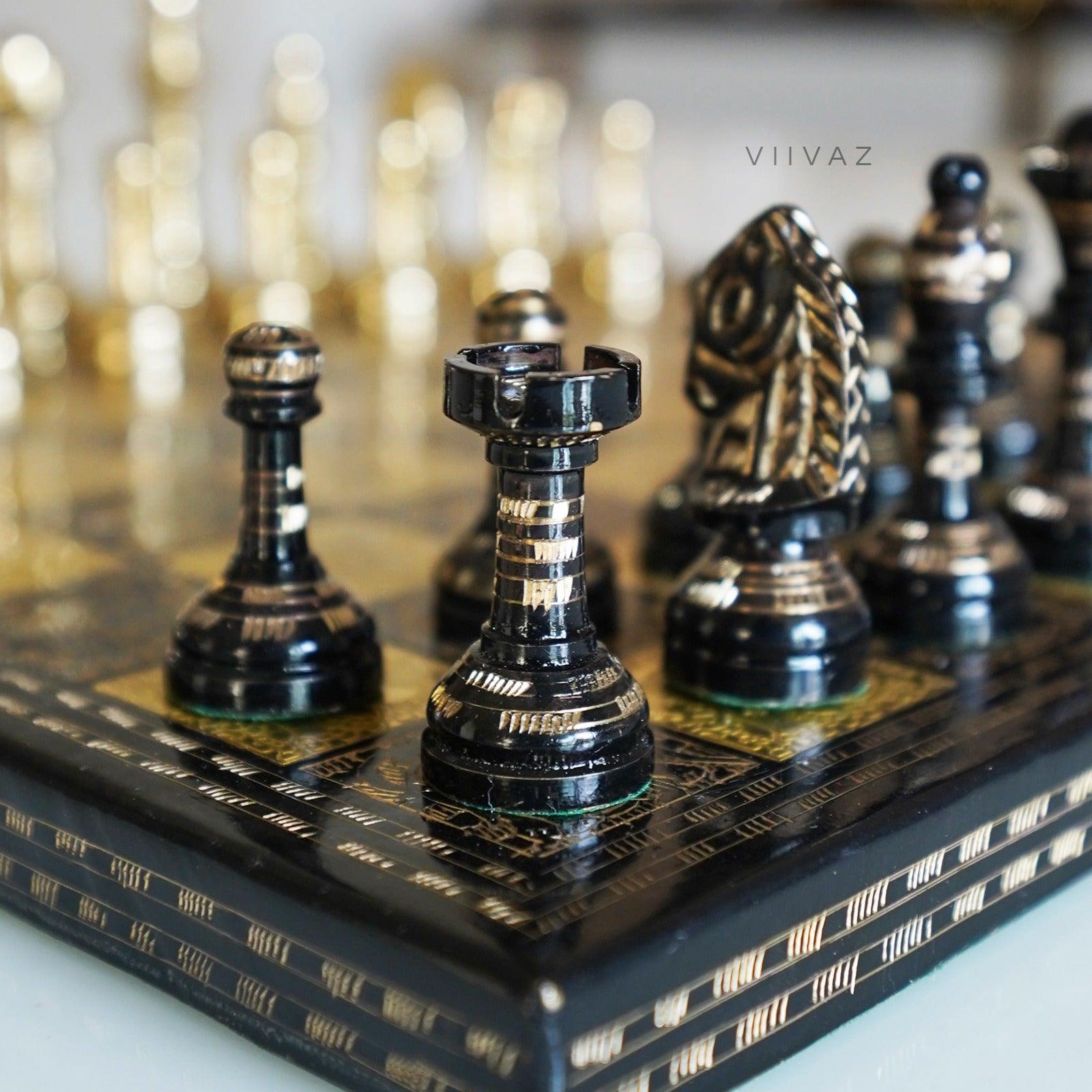 Luxury Brass Chess