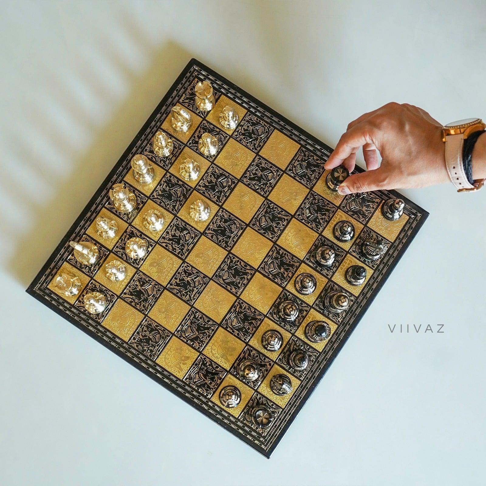 Luxury Brass Chess