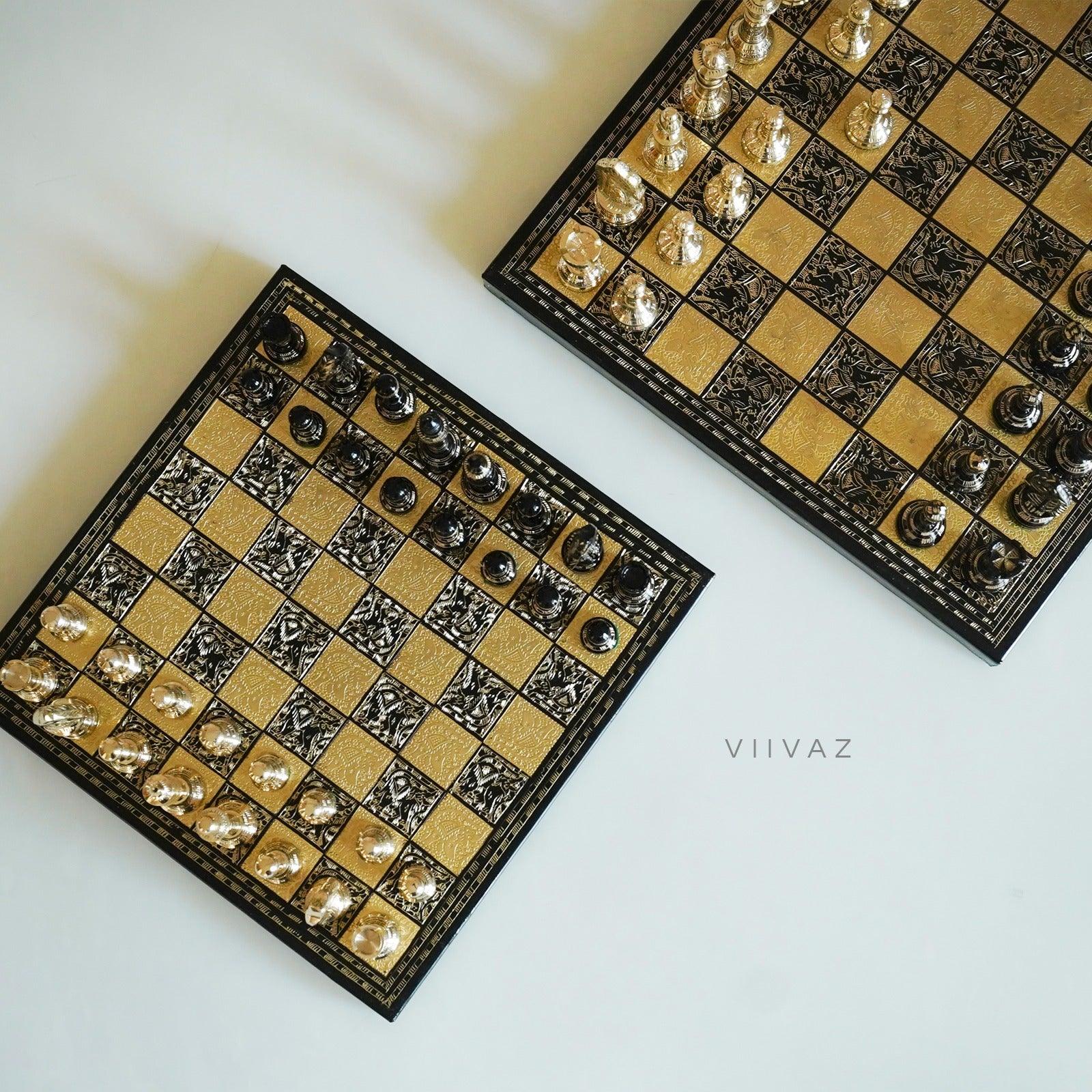 Luxury Brass Chess