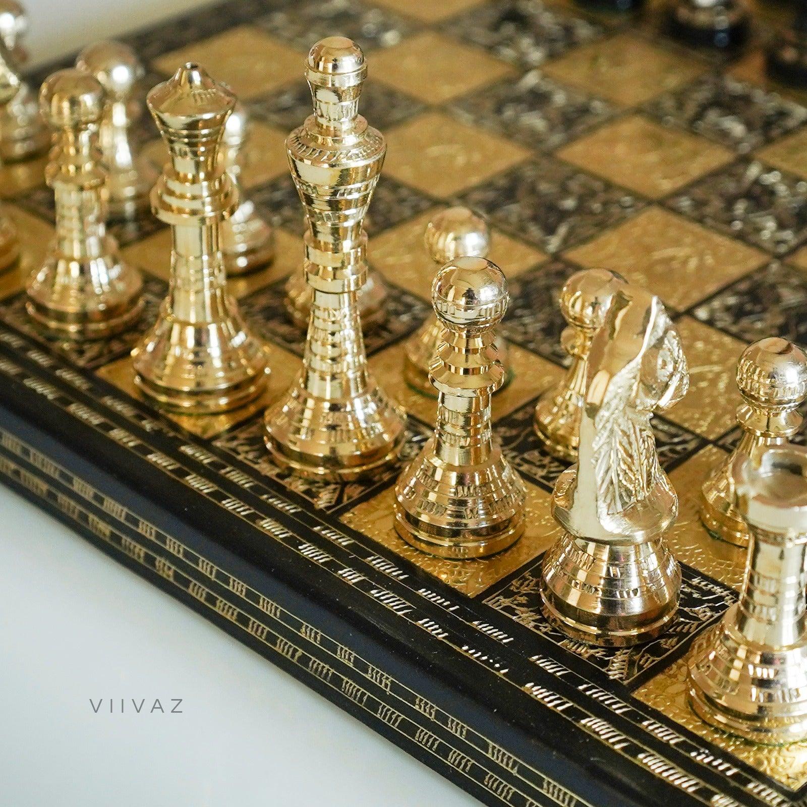 Luxury Brass Chess