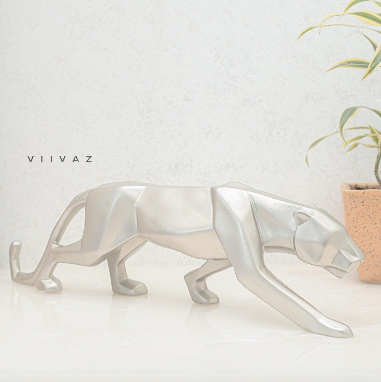 Modern Art Geometric Panther