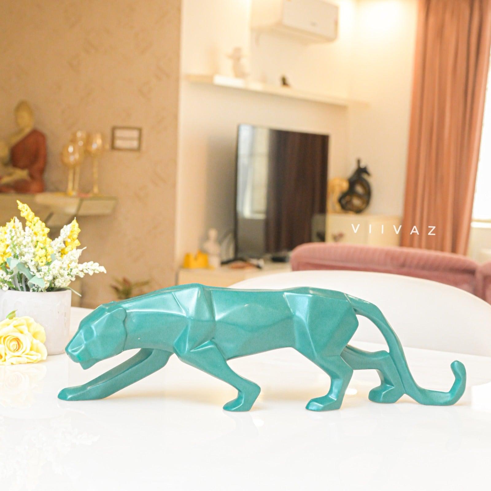 Modern Art Geometric Panther