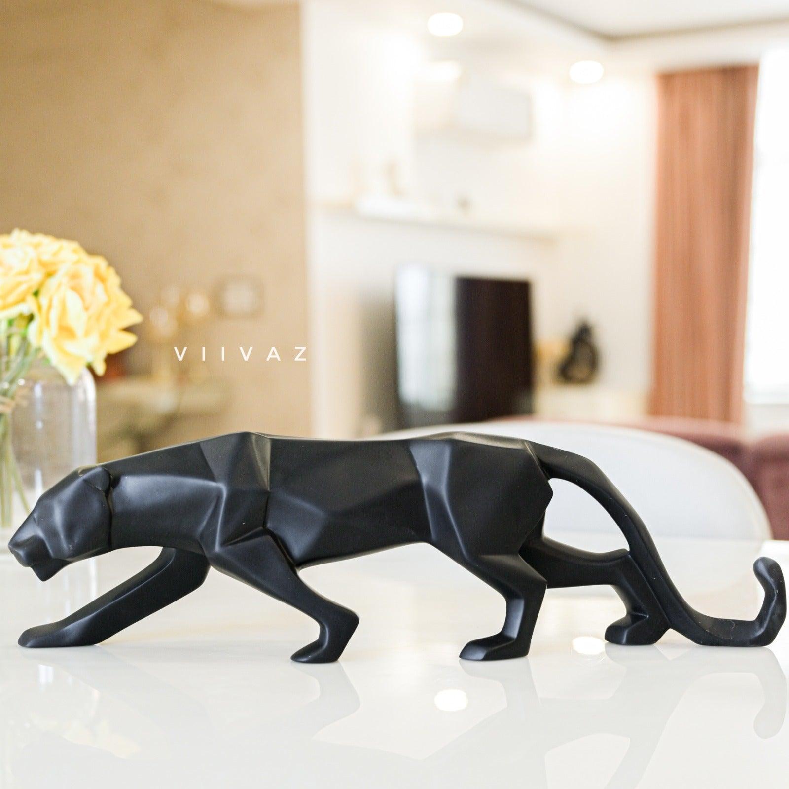 Modern Art Geometric Panther