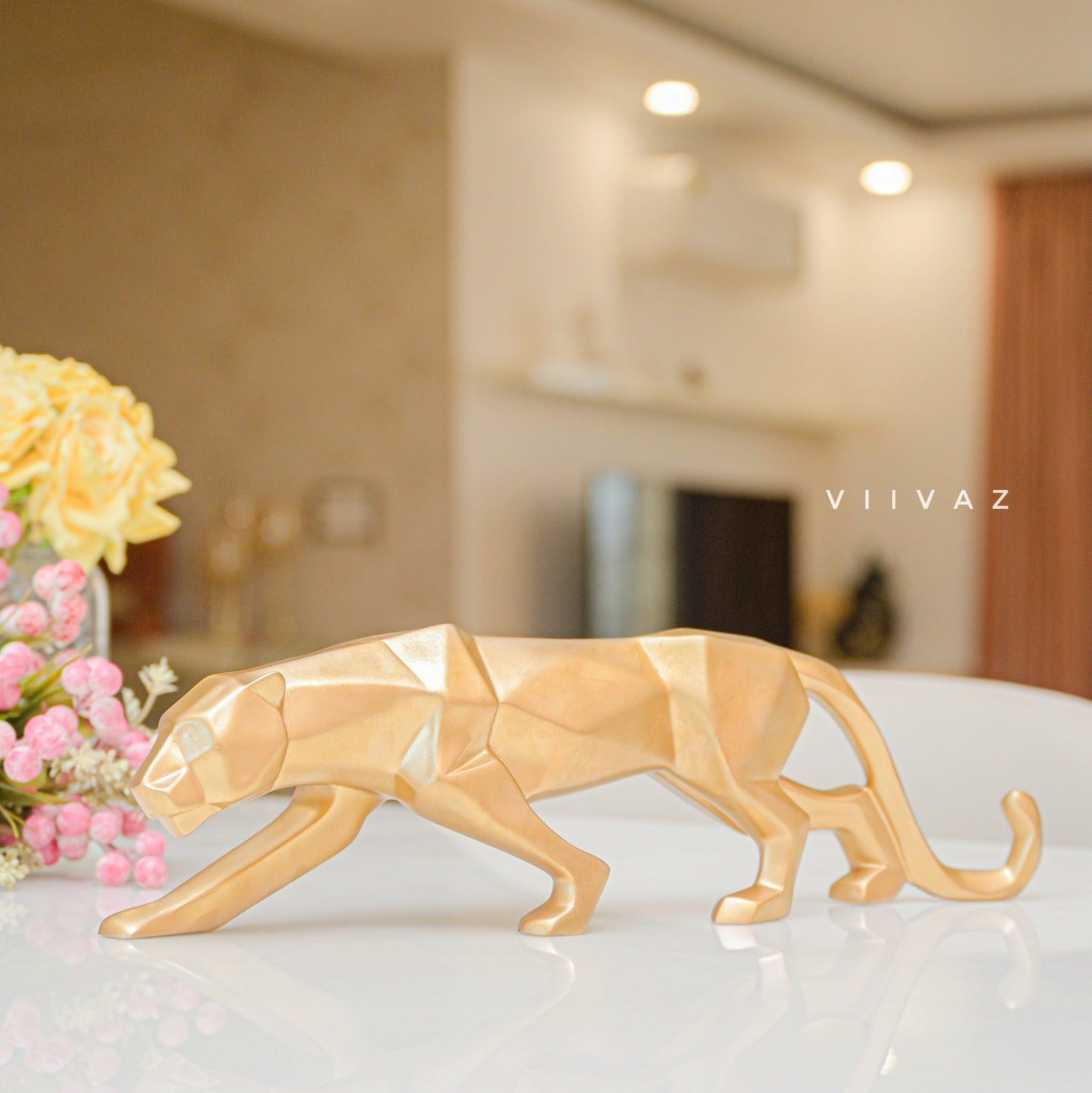 Modern Art Geometric Panther