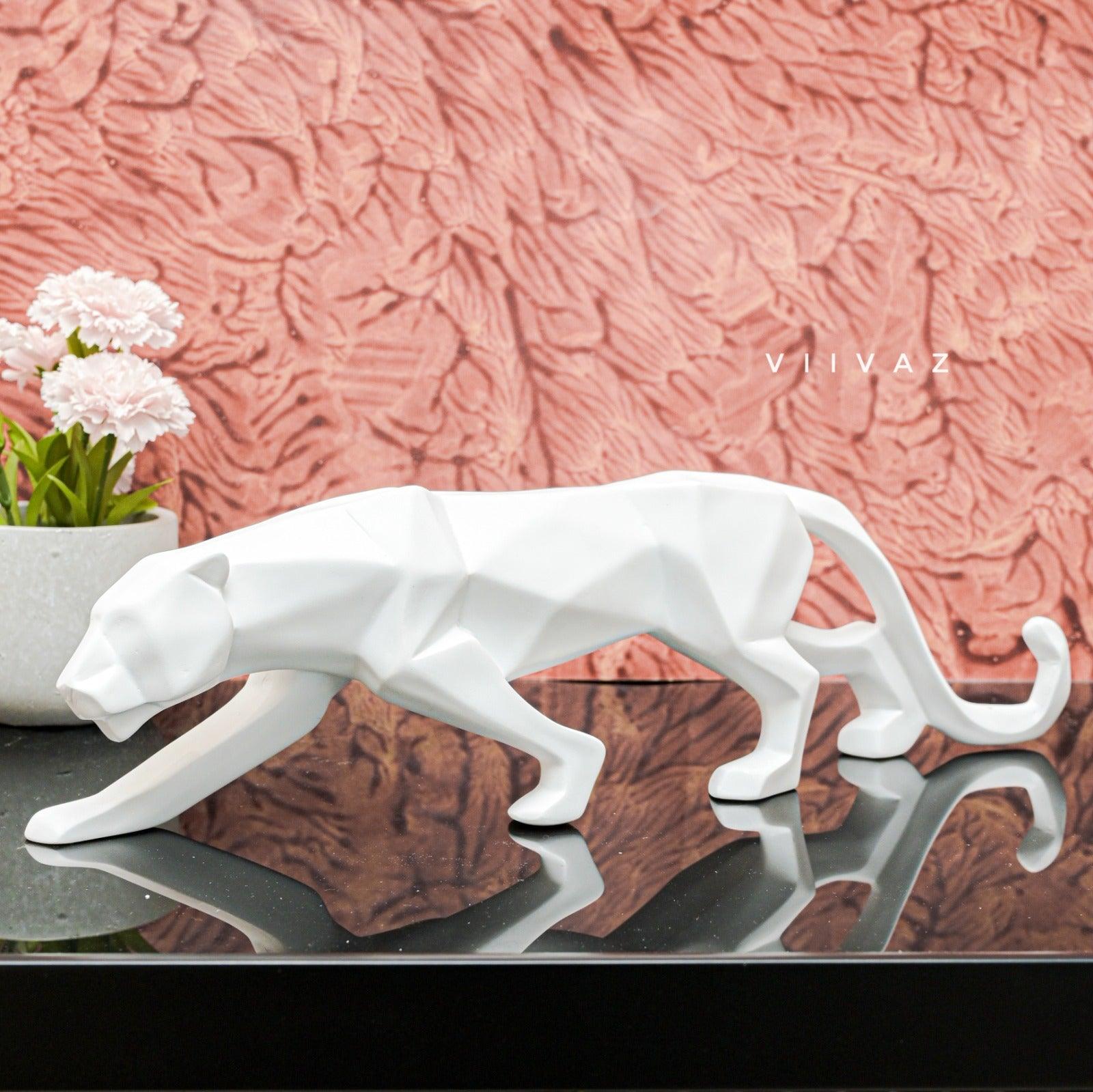 Modern Art Geometric Panther