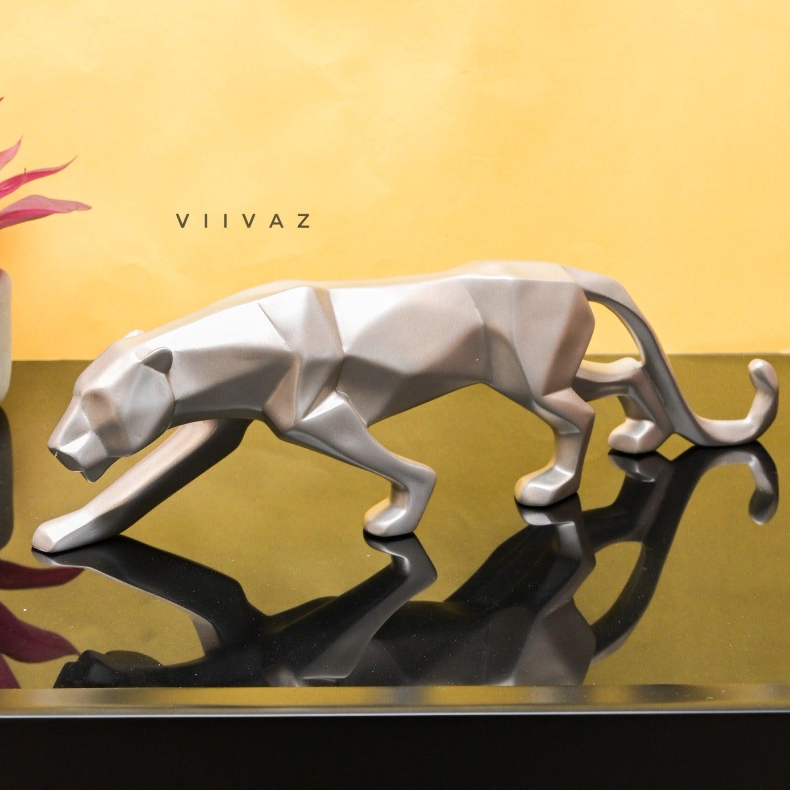 Modern Art Geometric Panther