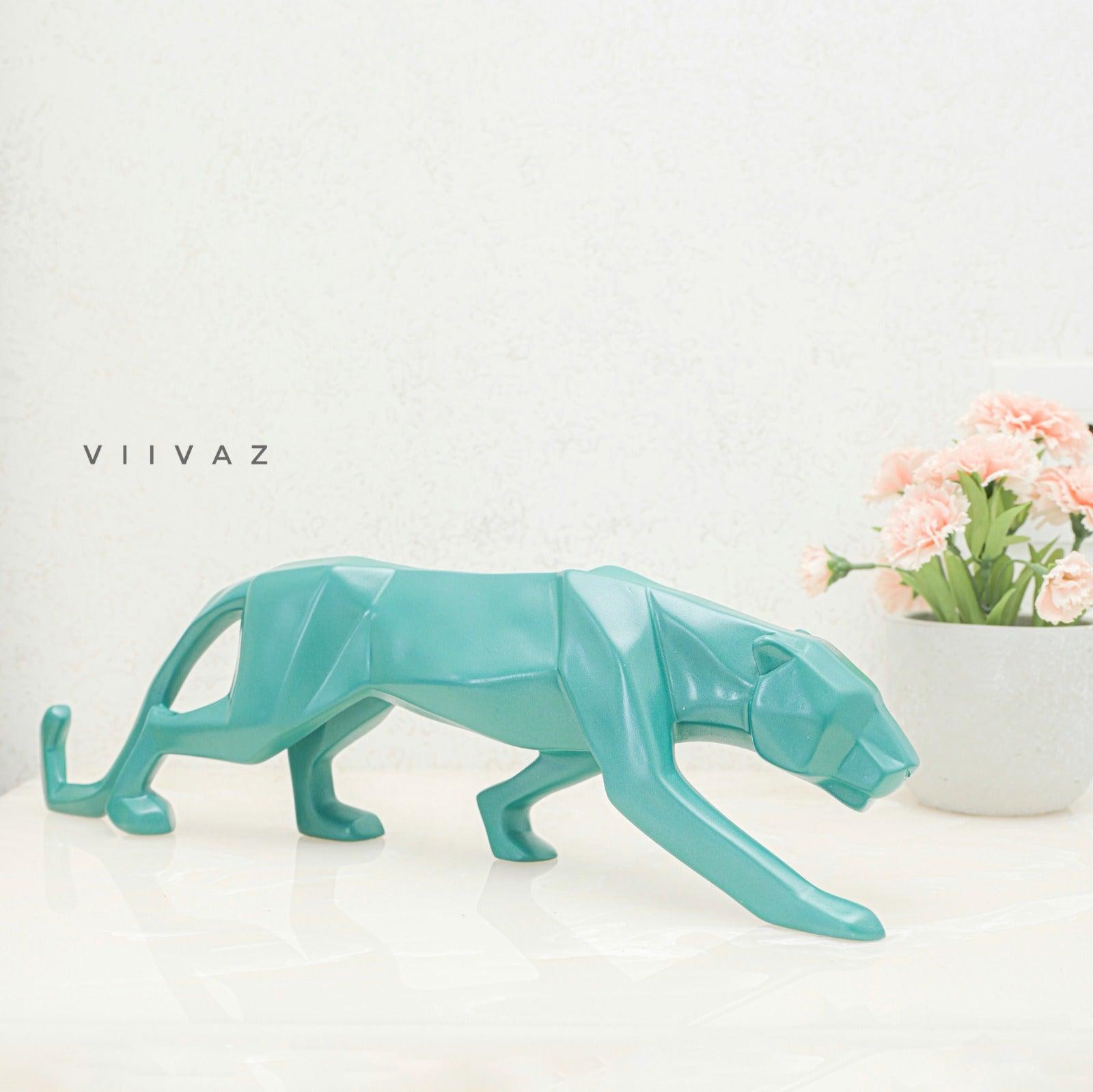 Modern Art Geometric Panther