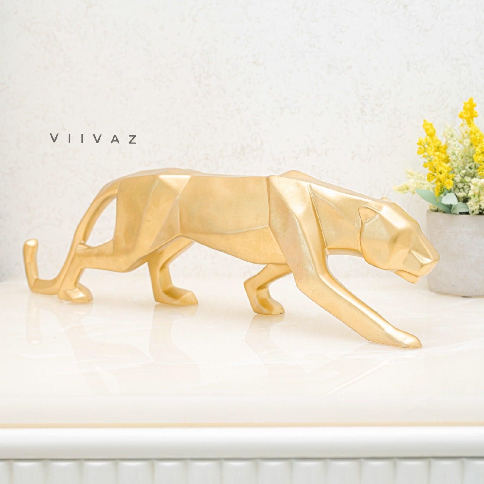 Modern Art Geometric Panther