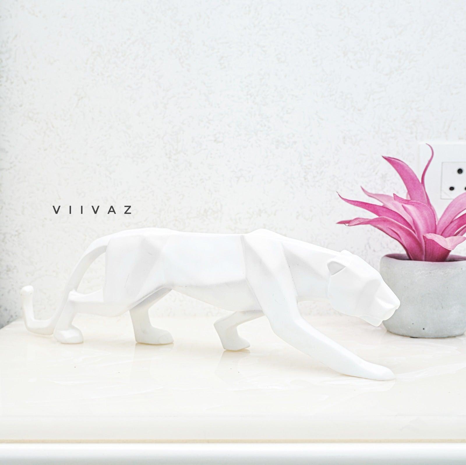 Modern Art Geometric Panther